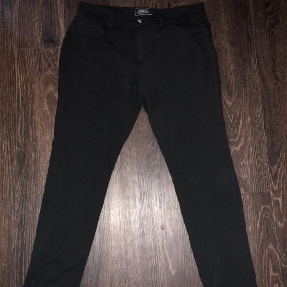 One 5 one black jeggings